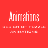 Design of puzzle animations