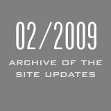 Sites Updates - 02/2009