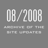 Sites Updates - 08/2008