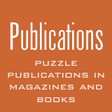 Puzzle publicatons in magazines and books 